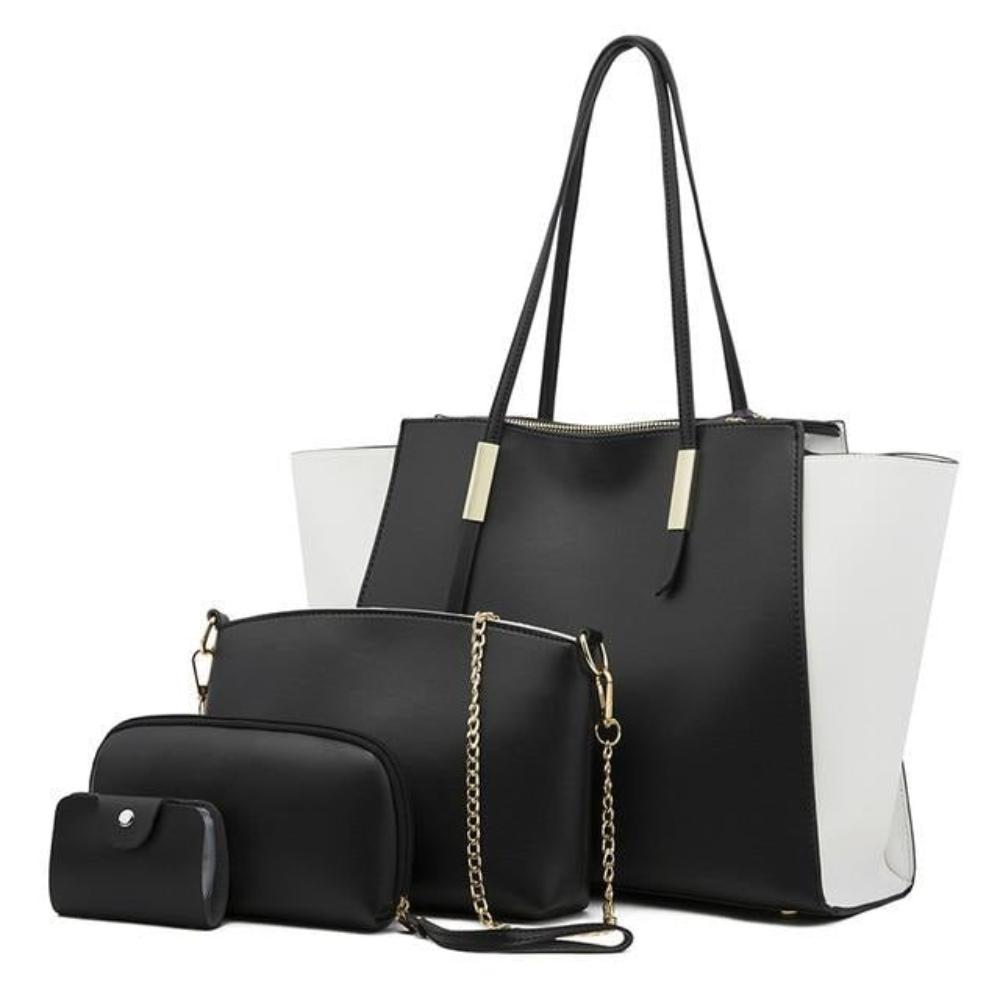 Grace's Elegant 4-Piece Tote Collection