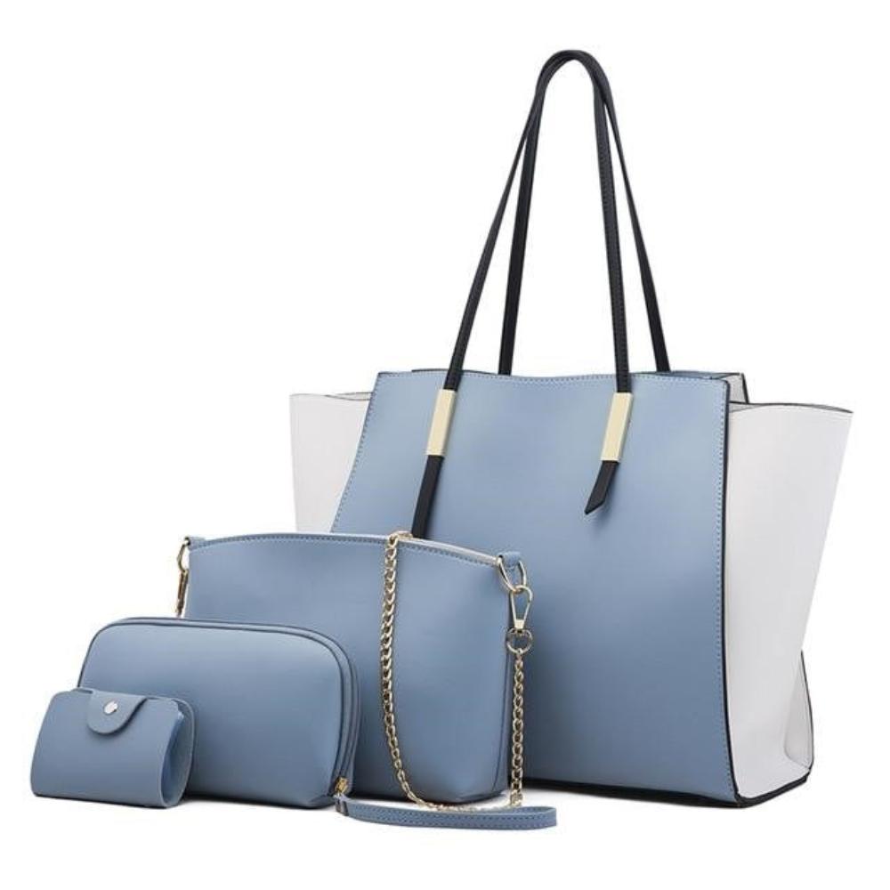 Grace's Elegant 4-Piece Tote Collection