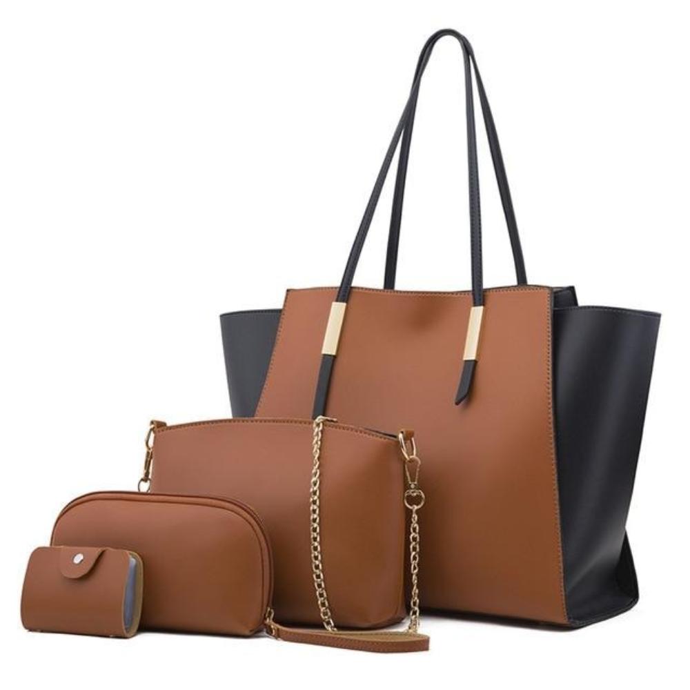 Grace's Elegant 4-Piece Tote Collection