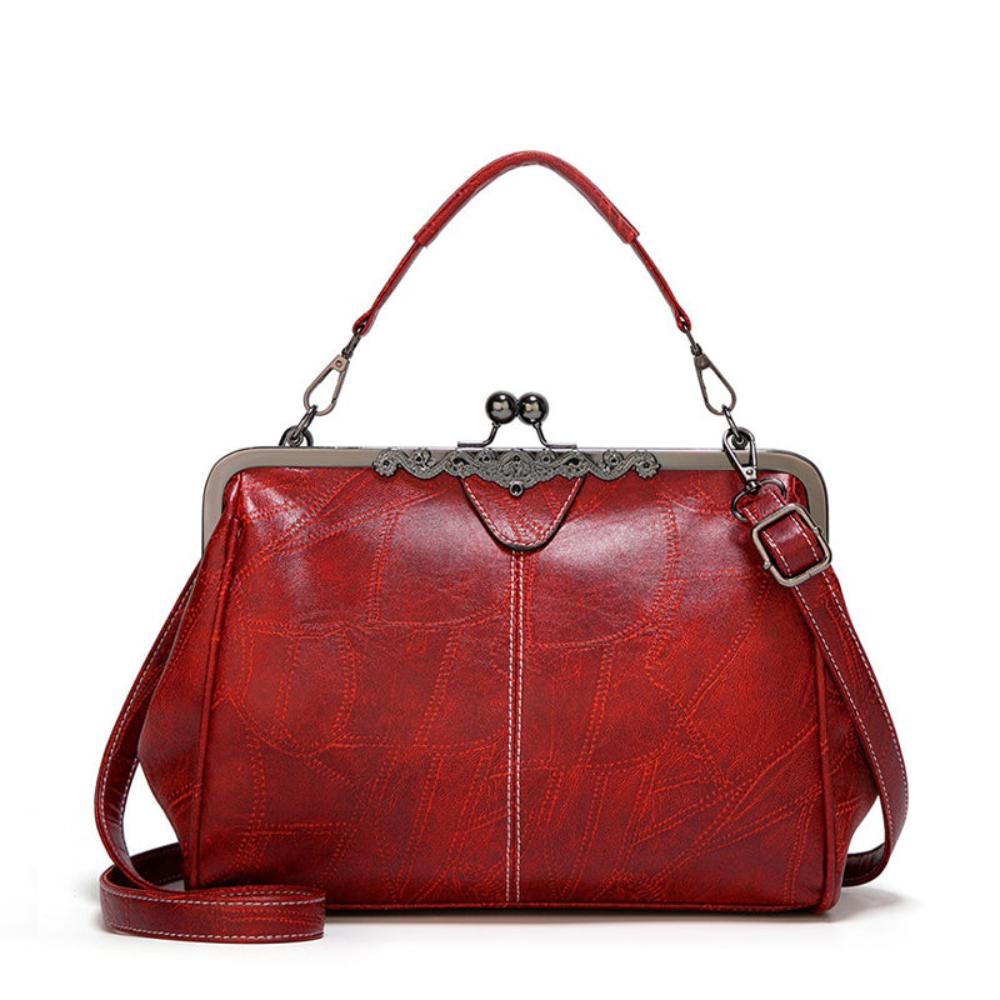 Retro Kiss-Lock Handbag
