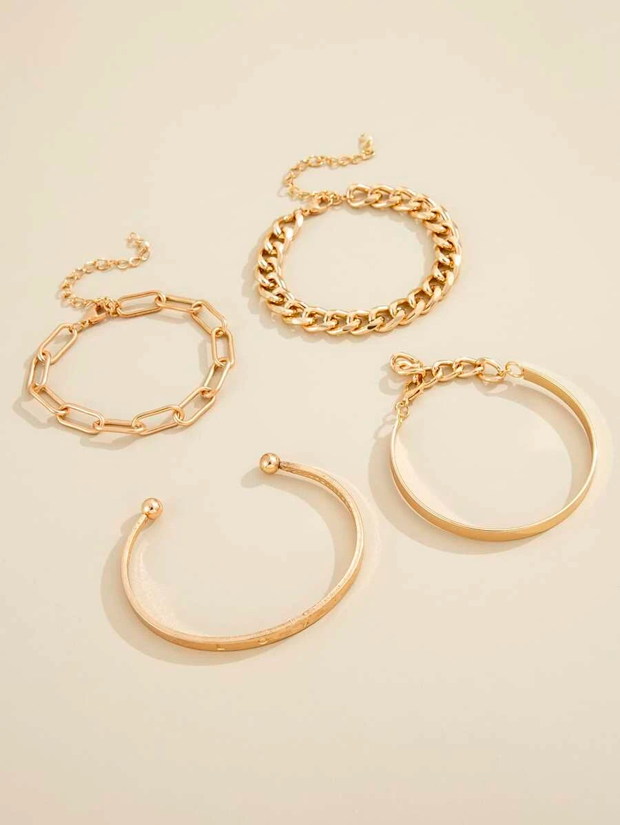 Set of 4 Deja Bracelets