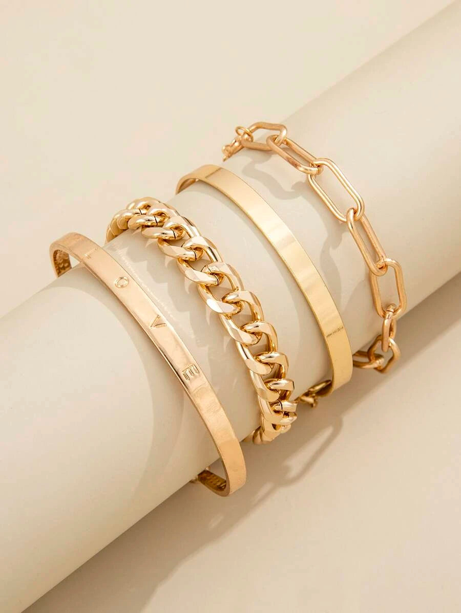 Set of 4 Deja Bracelets